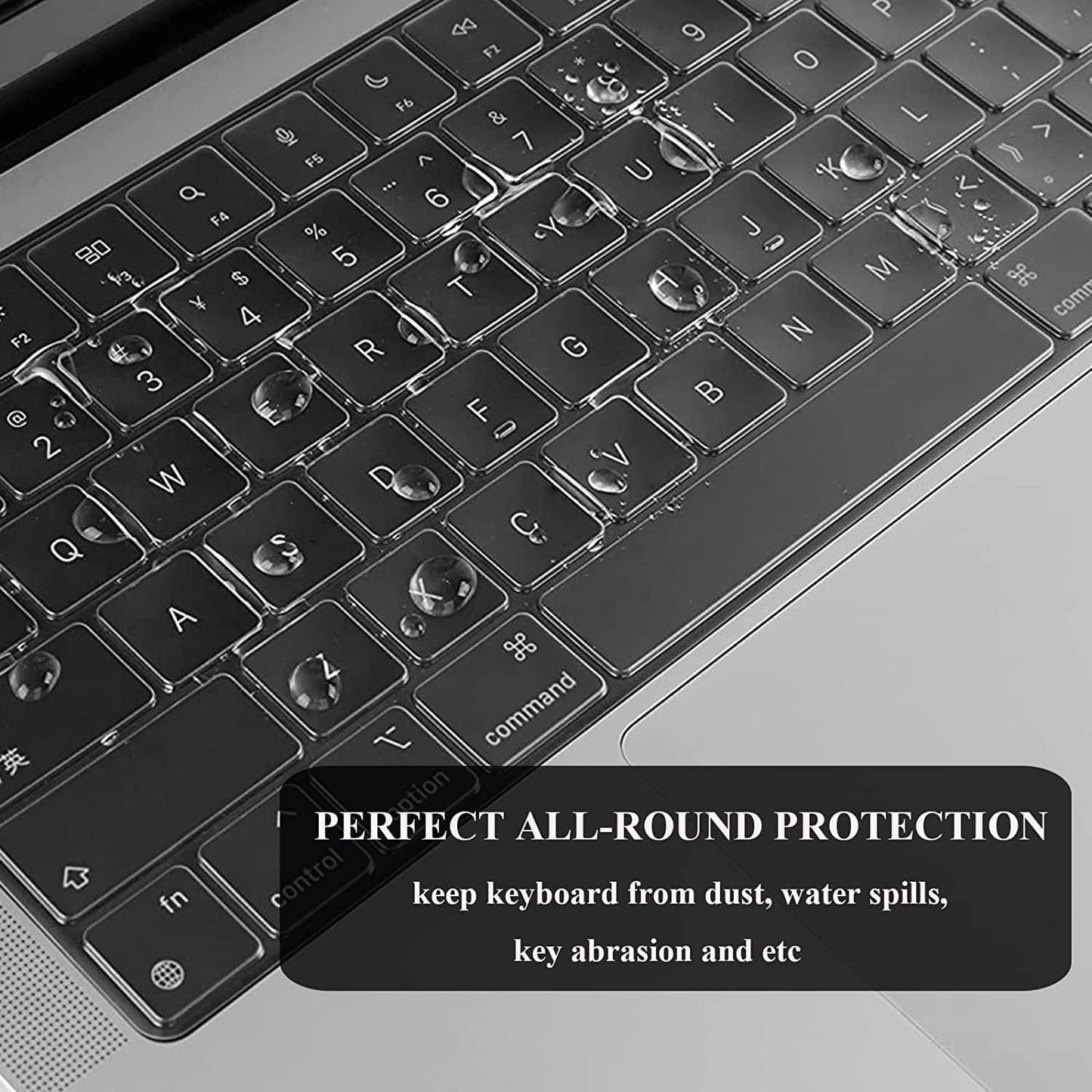 EooCoo Crystal Clear Hard Case Shell for Macbook Air 15 Inch Laptop Size NEW
