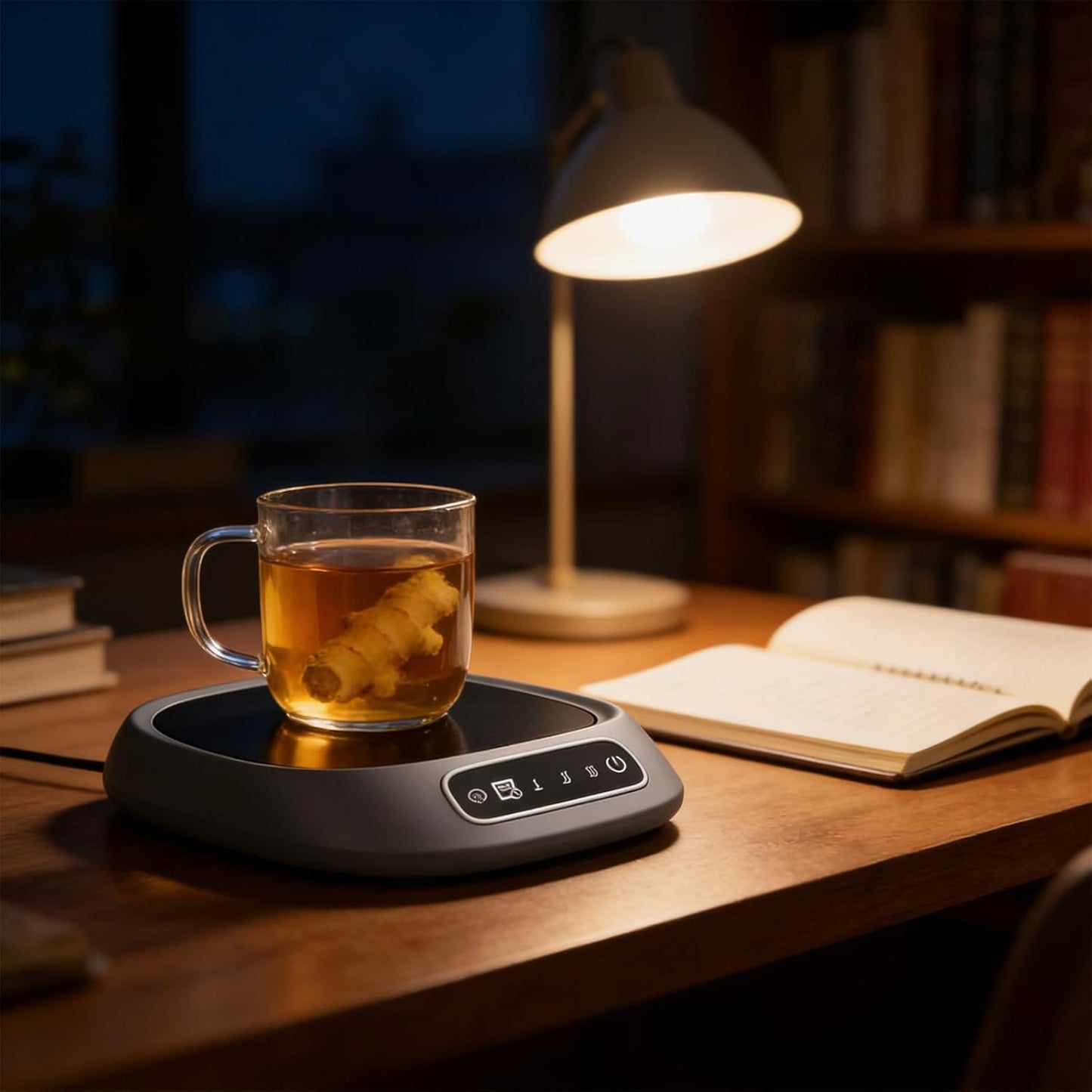 Electric Coffee Mug Warmer Desk Accessory with 3 Temperature Settings in NEW