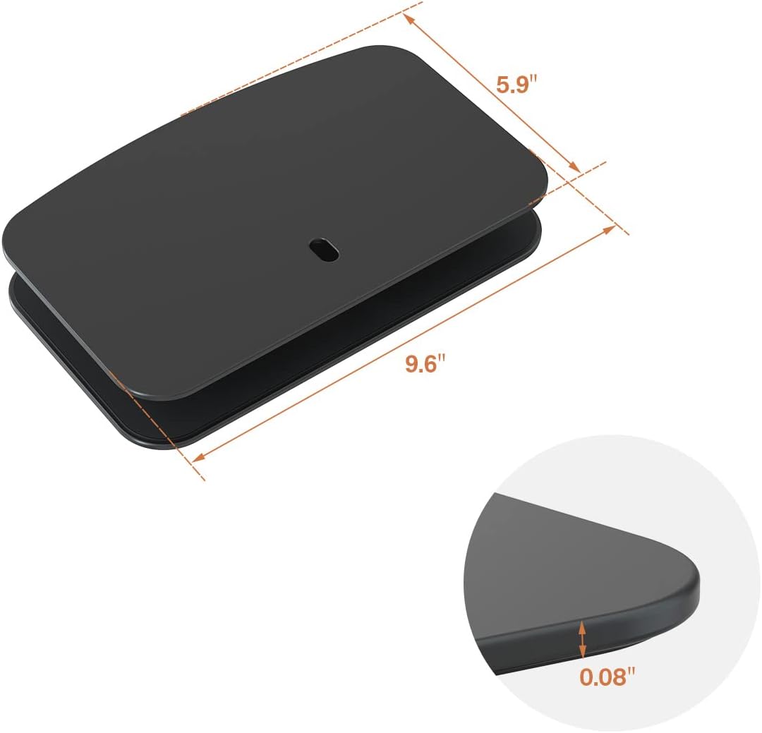 Hemudu Monitor Mount Reinforcement Plate for Thin, Glass and Fragile Tables NEW