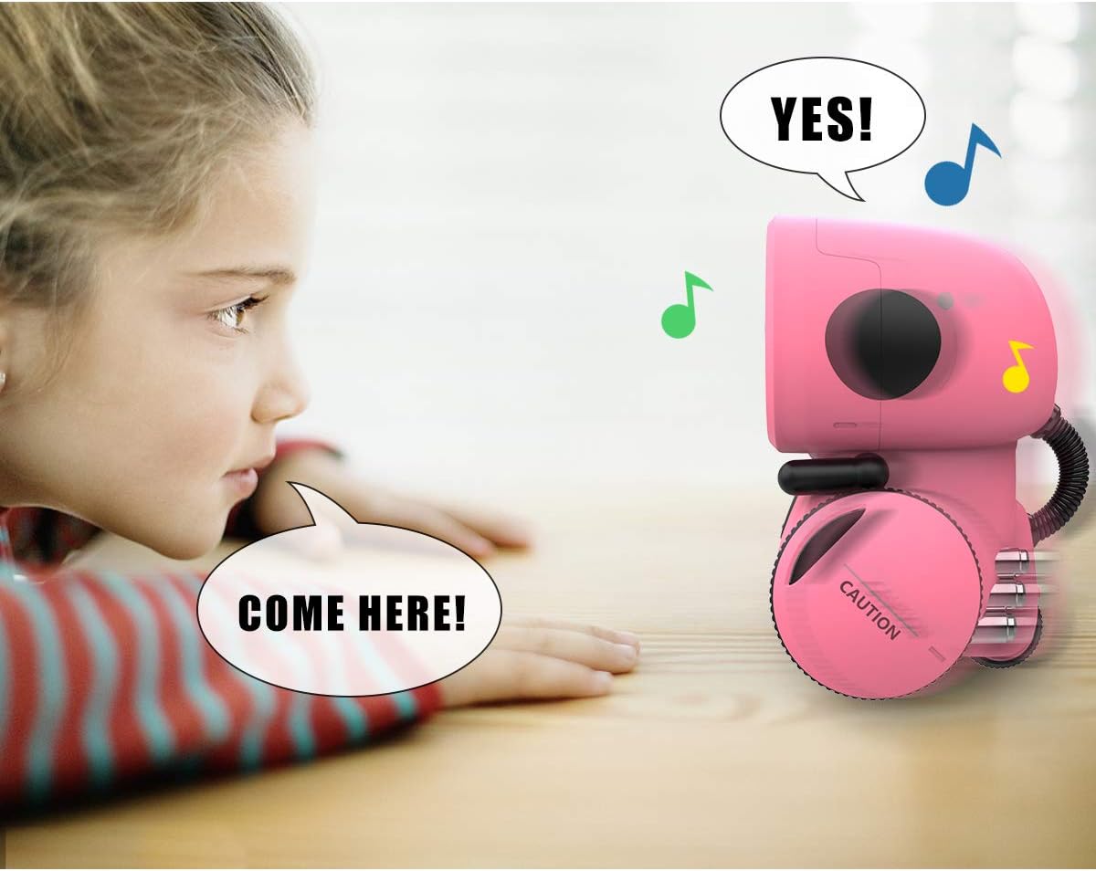 Educational Robots Sing Speak Dance Walk in Circle Pink Size 9.4 x 9.91 DEMO