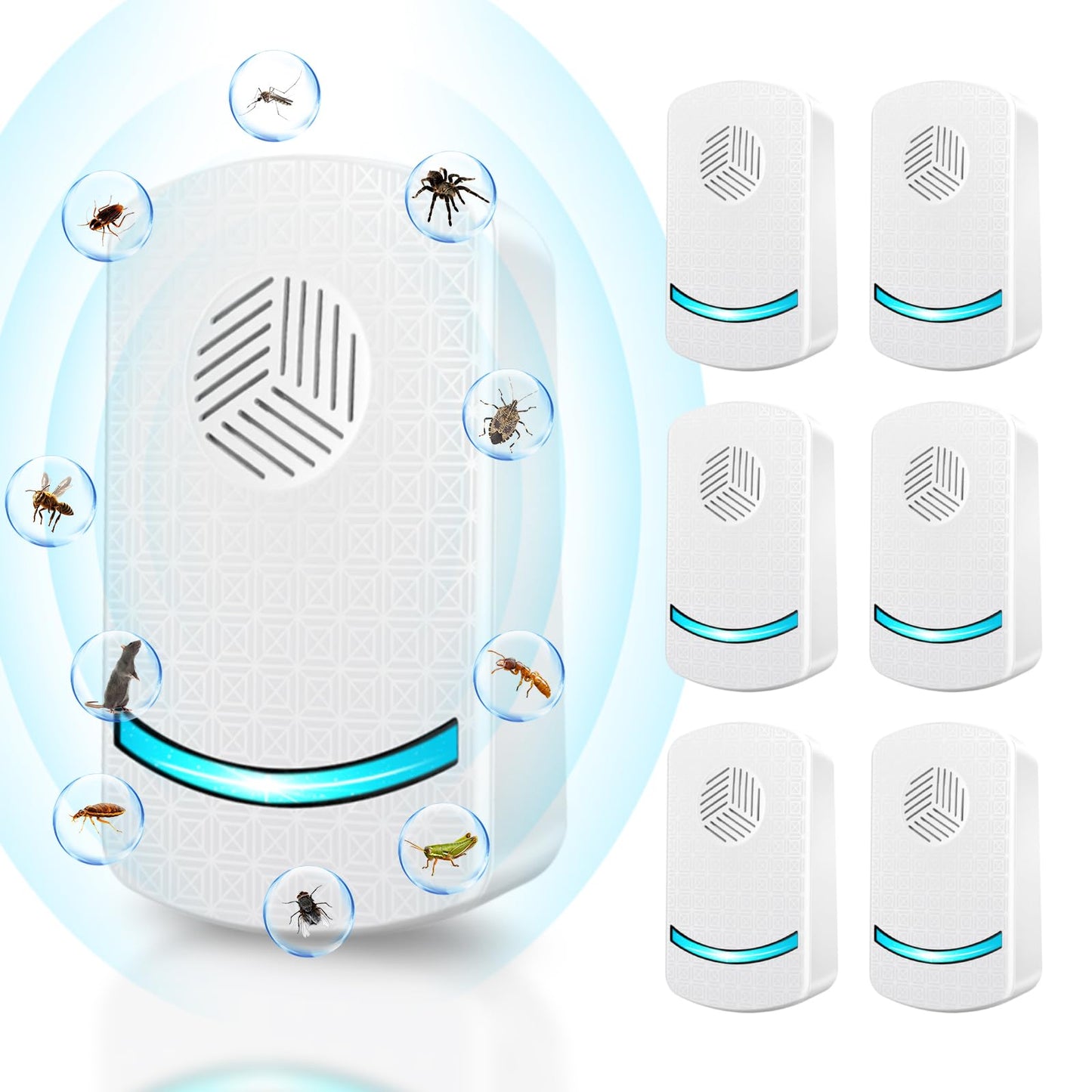 Ultrasonic Pest Repeller Plug-In Rodent Repellent for Indoor Control DEMO
