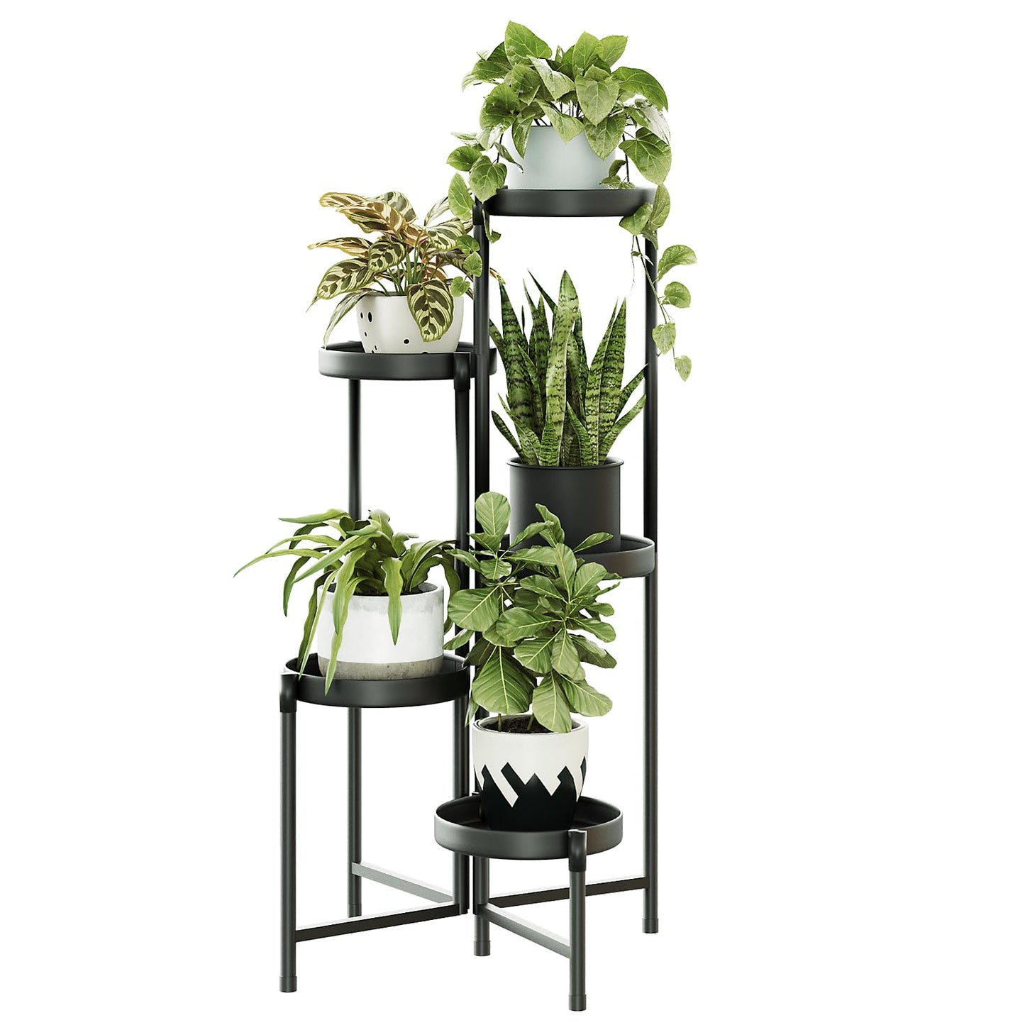 Bamworld Tiered Stands Plant Stand Indoor Corner Tall Shelf Outdoor NEW