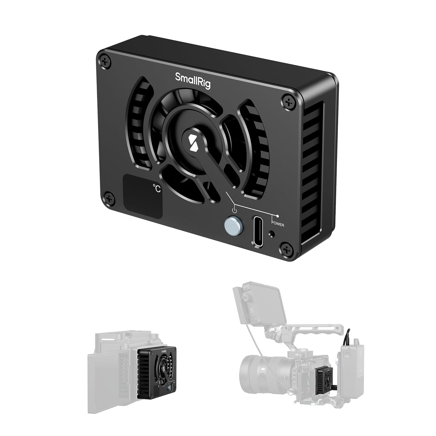 SMALLRIG Camera External Cooling System for Sony Canon FUJIFILM Handheld NEW