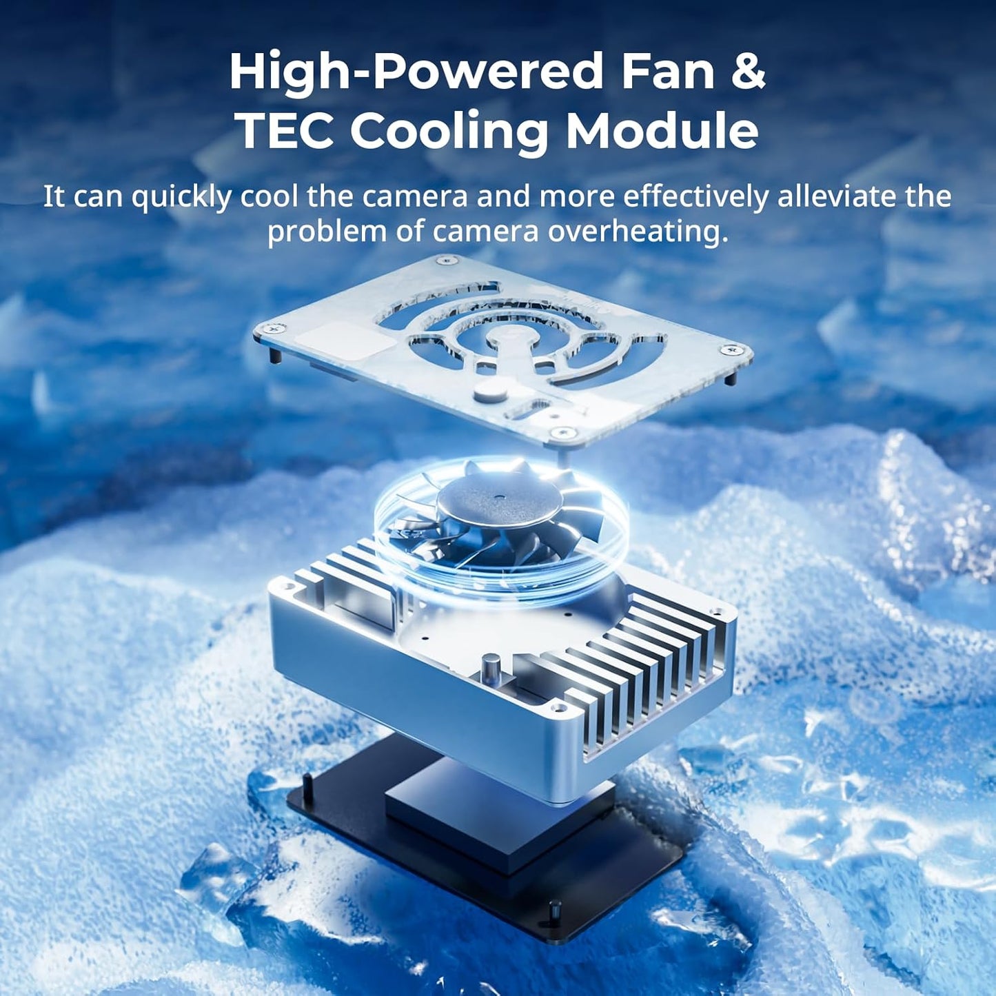 SMALLRIG Camera External Cooling System for Sony Canon FUJIFILM Handheld NEW