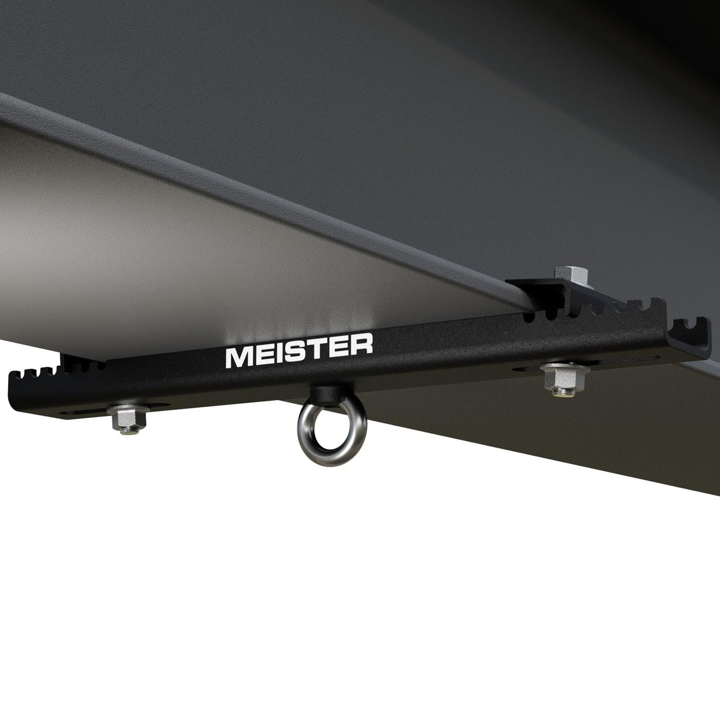 Meister Matte Black Beam Clamp Hanger Mount for Boxing & MMA Heavy Bags DEMO