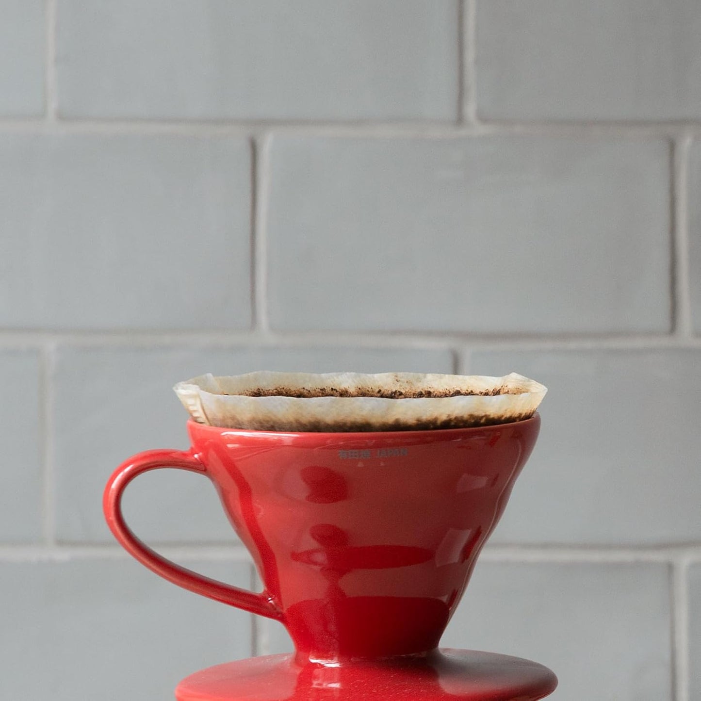 HARIO V60 Transparent Ceramic Coffee Dripper, Red, Pour Over Maker NEW