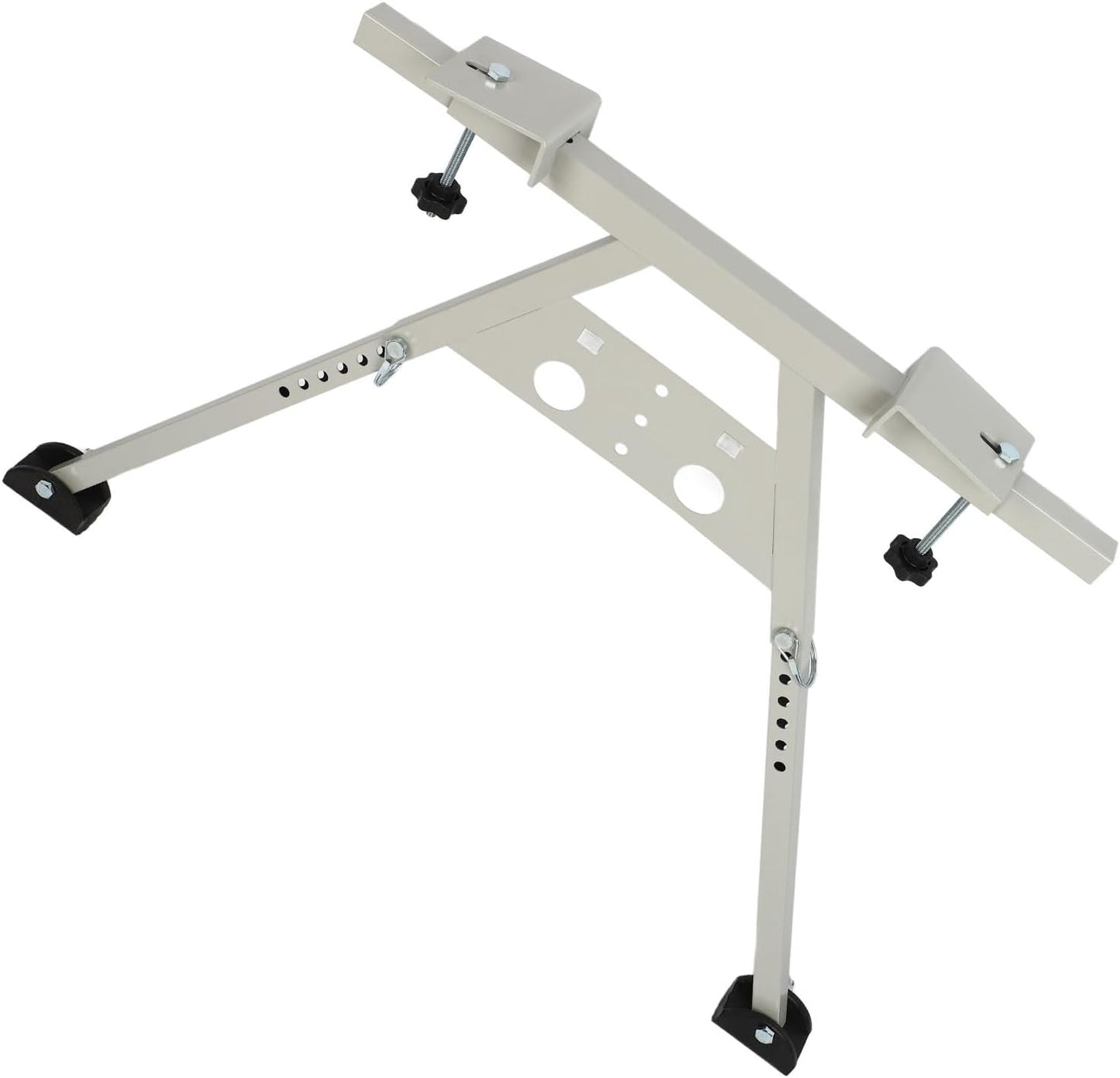 Focket Adjustable Steel Ladder Standoff, 20-27 Inch, Building Supplies for DEMO
