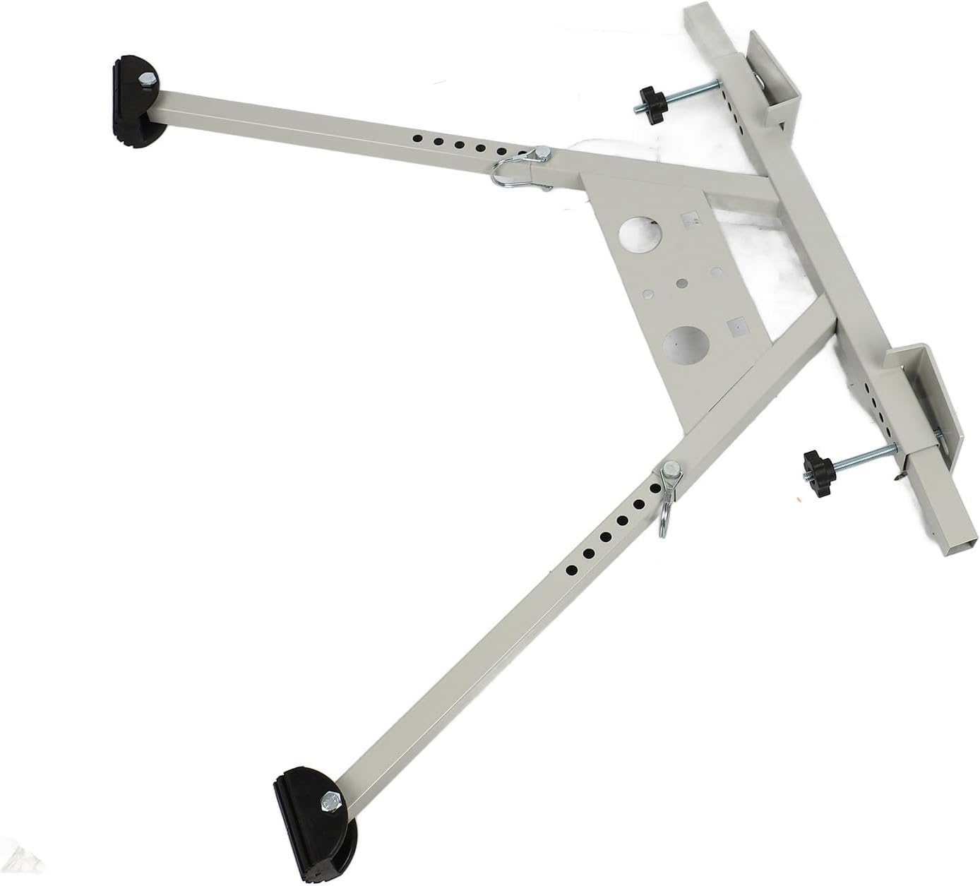 Focket Adjustable Steel Ladder Standoff, 20-27 Inch, Building Supplies for DEMO