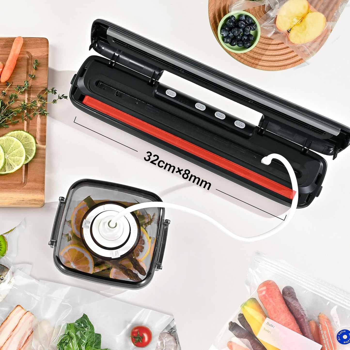 Kitchen in the Box Automatic Vacuum Sealer Machine for Food Preservation NEW