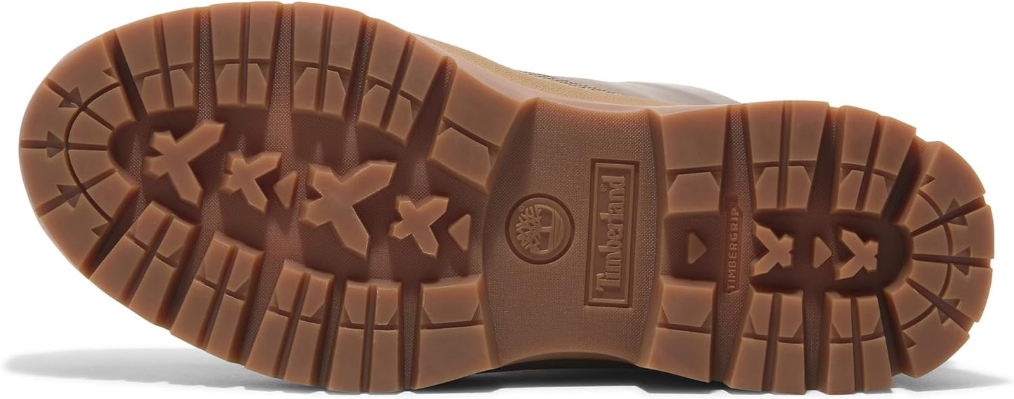 Timberland Roxie Lane Mid Lace-Up Fashion Boots Medium Brown Full Grain US 6 NEW
