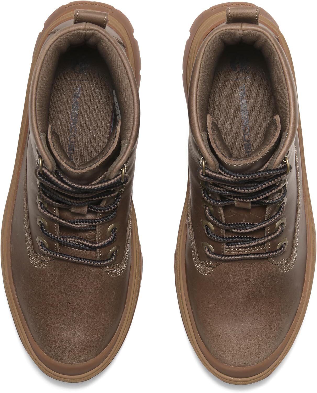 Timberland Roxie Lane Mid Lace-Up Fashion Boots Medium Brown Full Grain US 6 NEW