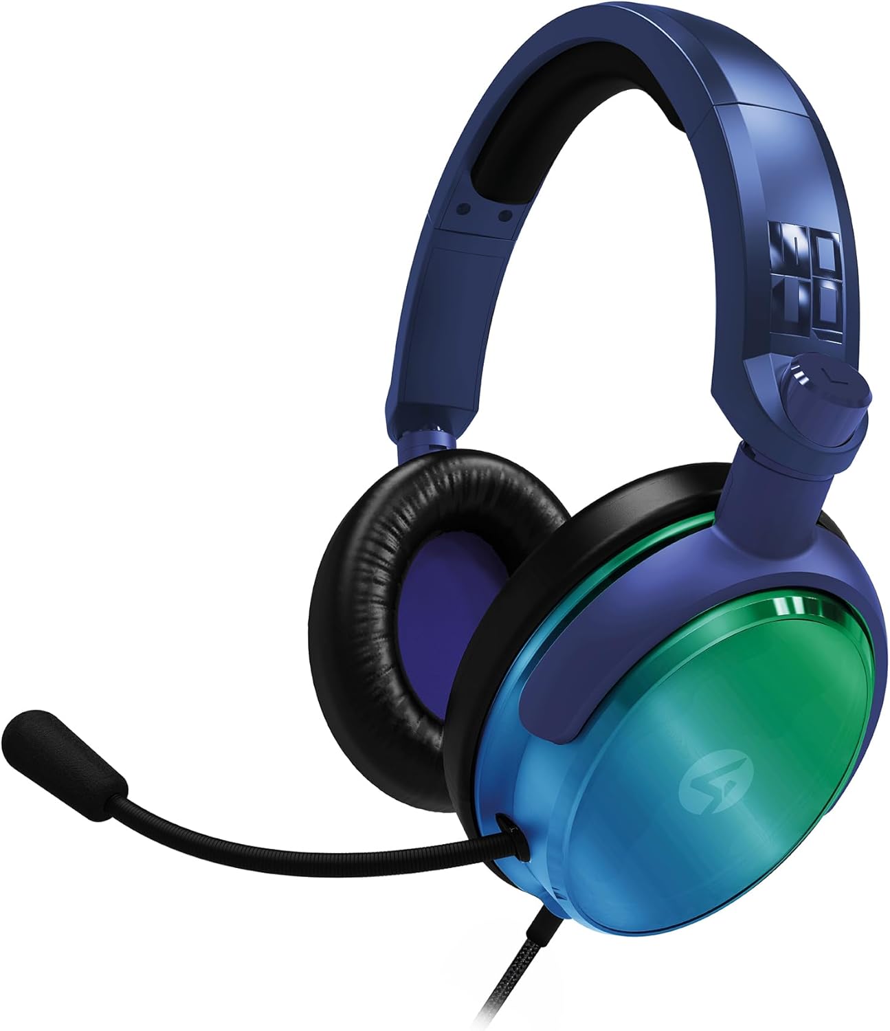 4Gamers Wireless Headsets Noise Cancelling Gaming Headset in Green & Blue NEW
