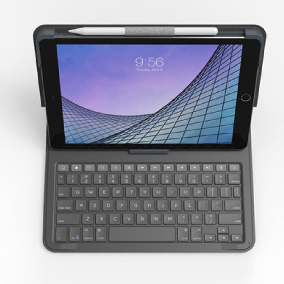 ZAGG Keyboard Messenger Folio 2 Protective Case for iPad 10.2"/iPad Air NEW
