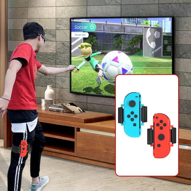 10-in-1 Accessory Gaming Accessories Bundle for Nintendo Switch Joy-Con NEW