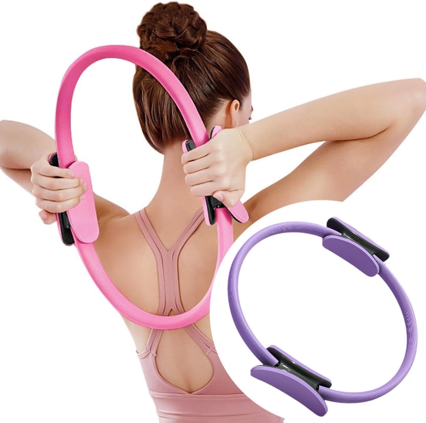 Fitness Circles Unisex Purple Exercise Pilates Accessories Size DEMO