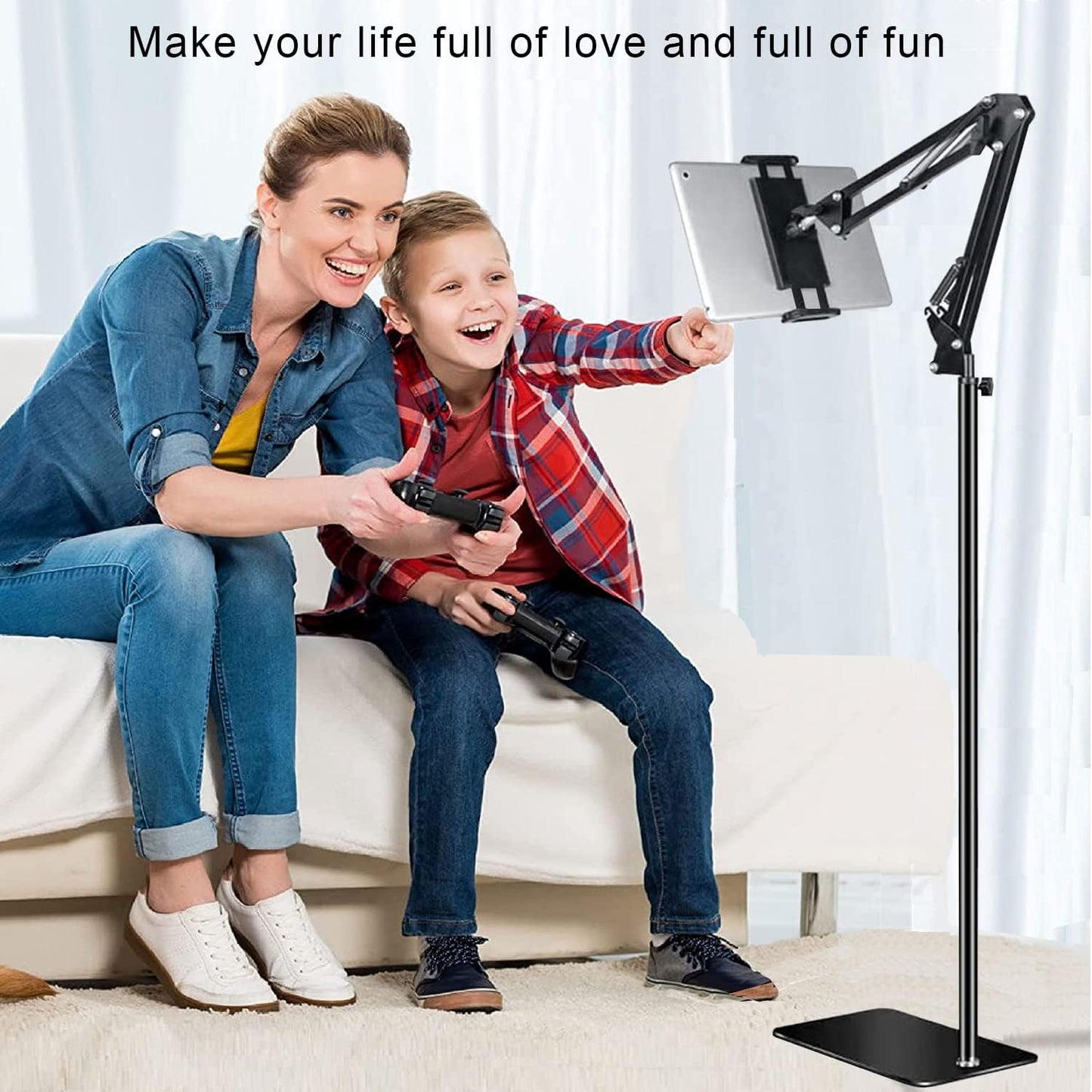 Adjustable Tablet Stands Stand Holder for iPad Pro, Air, Mini 4.7-12.9 Inch NEW