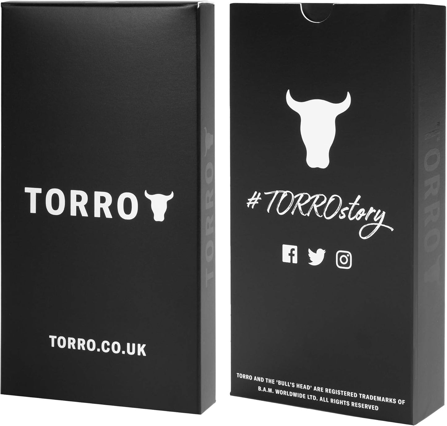 TORRO Leather Flip Wallet Case for iPhone 13 Pro Max, Dark Brown, NEW