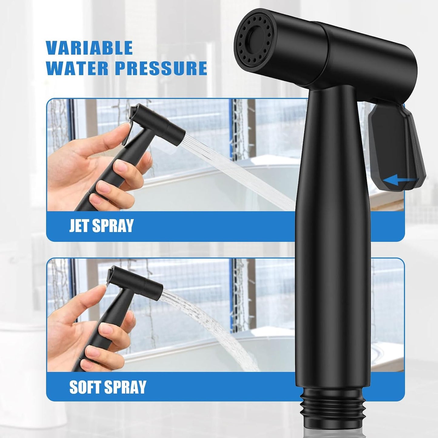 LuvMung Handheld Bidet Sprayer - 304 Stainless Steel Toilet Accessory NEW