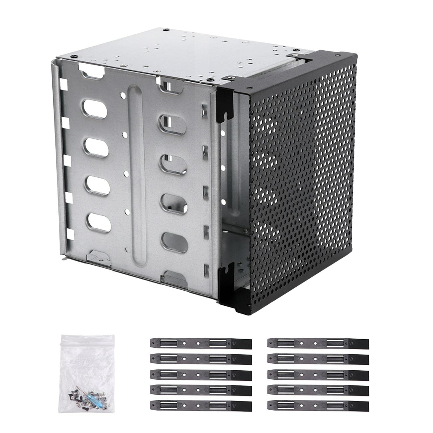Sturdy Stainless Steel Hard Drive Cage Mounting Bracket for Tech DEMO