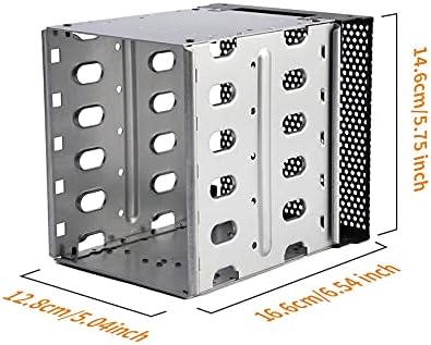 Sturdy Stainless Steel Hard Drive Cage Mounting Bracket for Tech DEMO