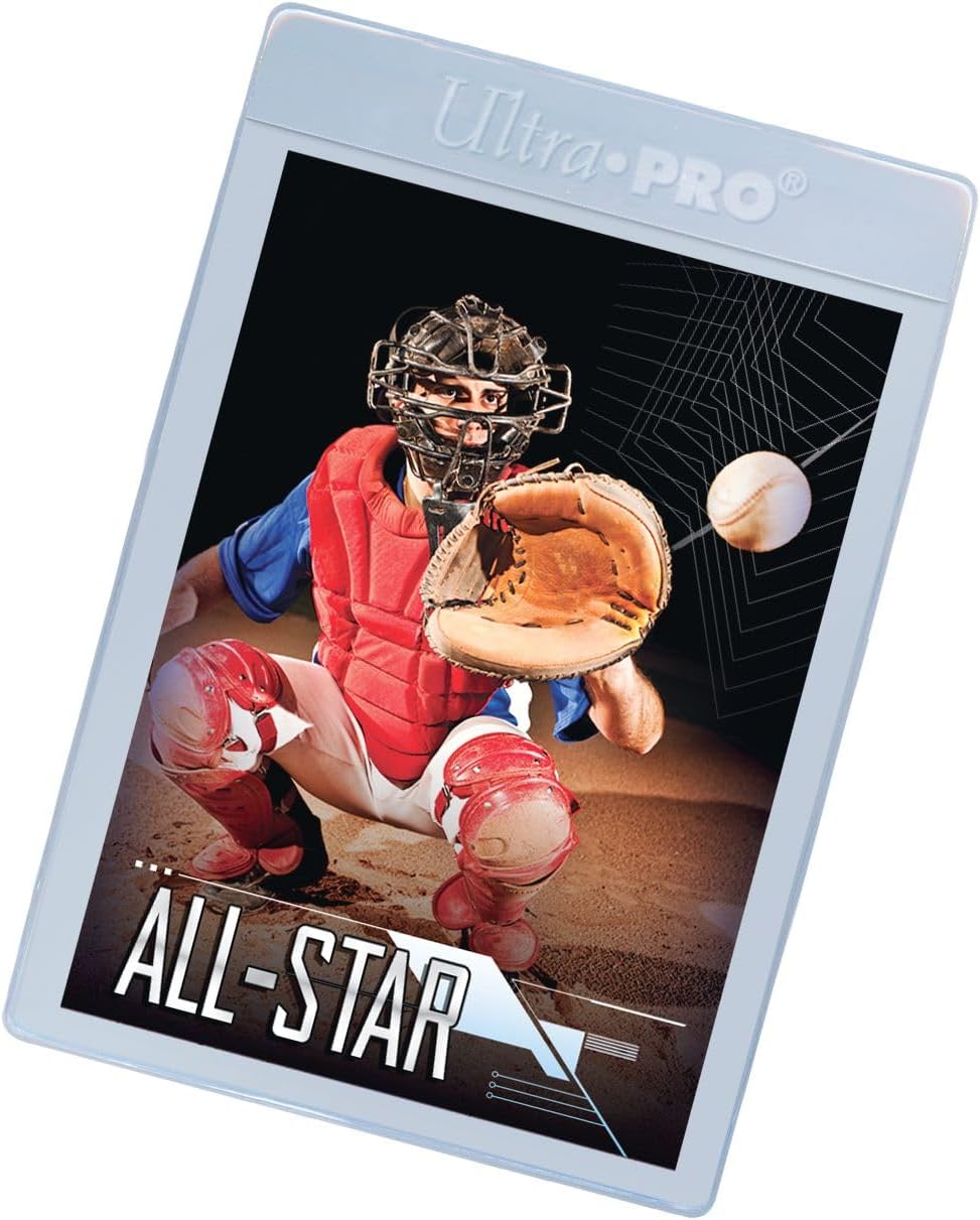 Ultra PRO Clear Card Sleeves for 3 3/16" x 4 1/4" Trading Cards, Fits Standard