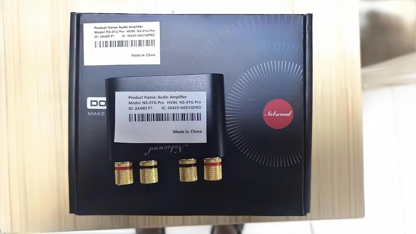 Douk Audio Amplifiers Mini Bluetooth Stereo Hi-Fi Digital Amplifier 2.0 - NEW