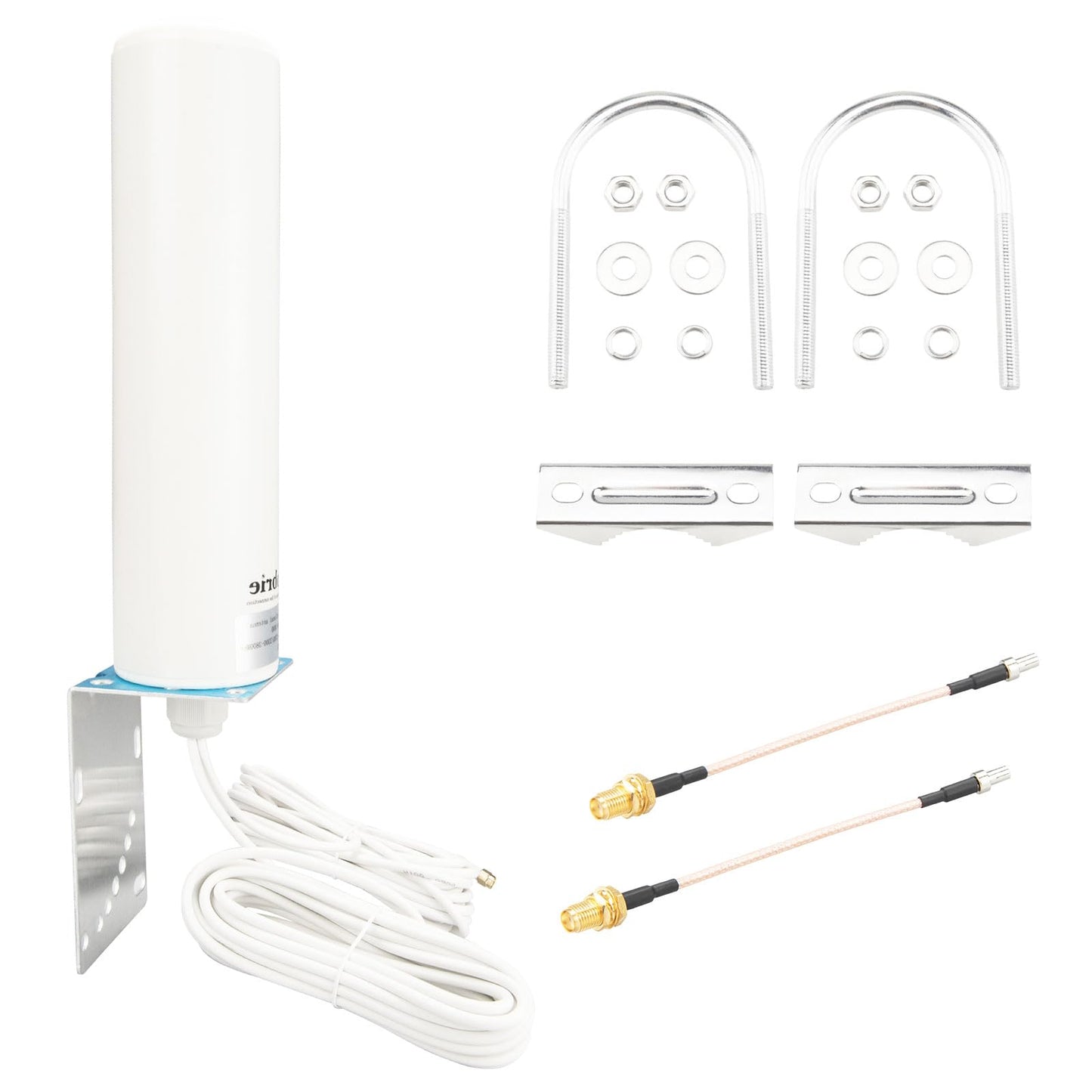 Boobrie Outdoor WiFi Antenna High Gain 10dBi 4G 5G LTE Omni Networking NEW