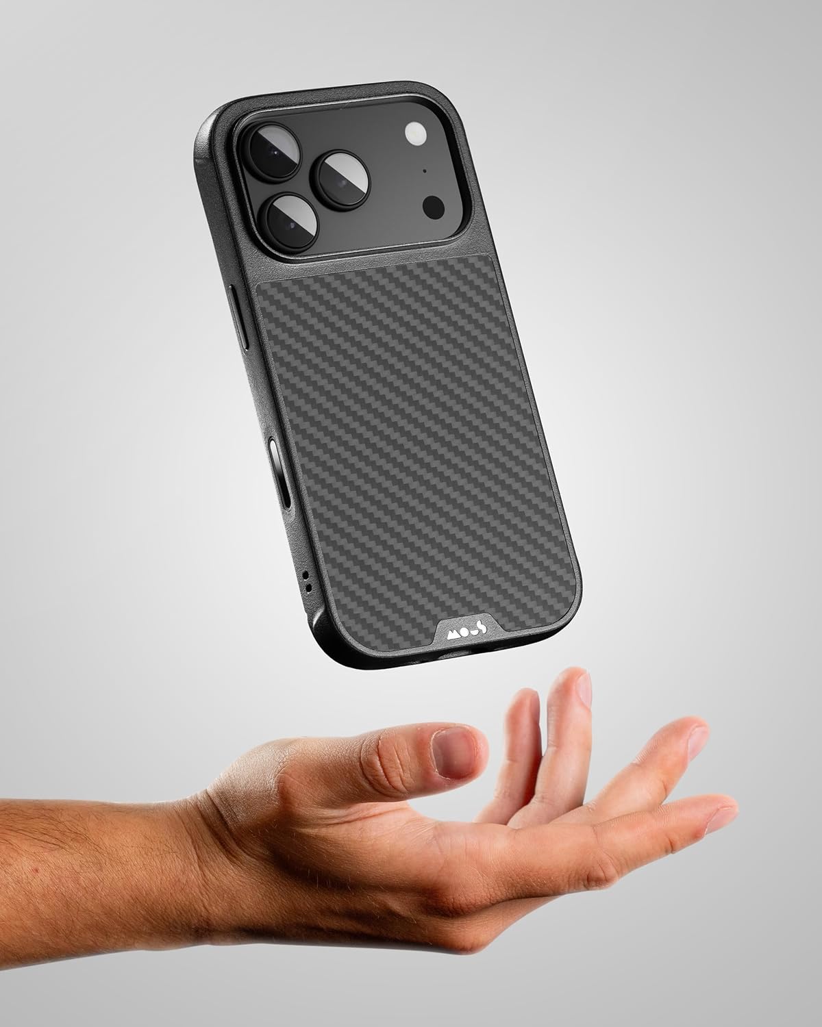 Mous Limitless Carbon Fibre Protective Case for iPhone 17 Pro Max 6.9" DEMO