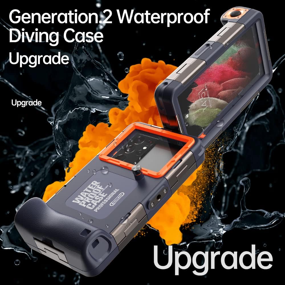 SHELLBOX Waterproof Pouches Diving Phone Case for iPhone Samsung Galaxy NEW