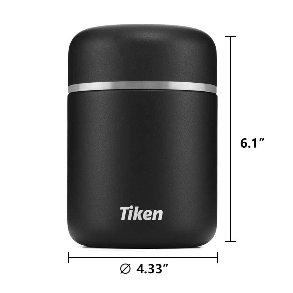 Tiken 22 Oz Stainless Steel Vacuum Insulated Food Jar Leakproof Container NEW