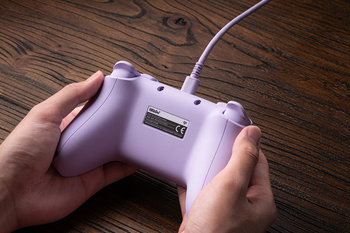 8BitDo Ultimate 2C Wired Controller for Windows PC and Android Lavender NEW