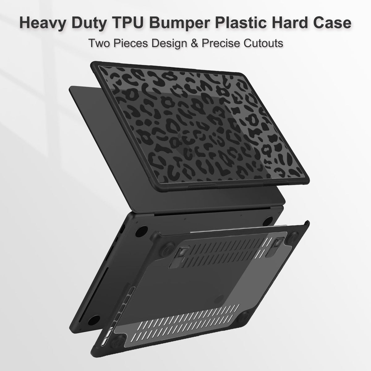 MOSISO Hard Case Shell for MacBook Pro 14 Inch - Black NEW