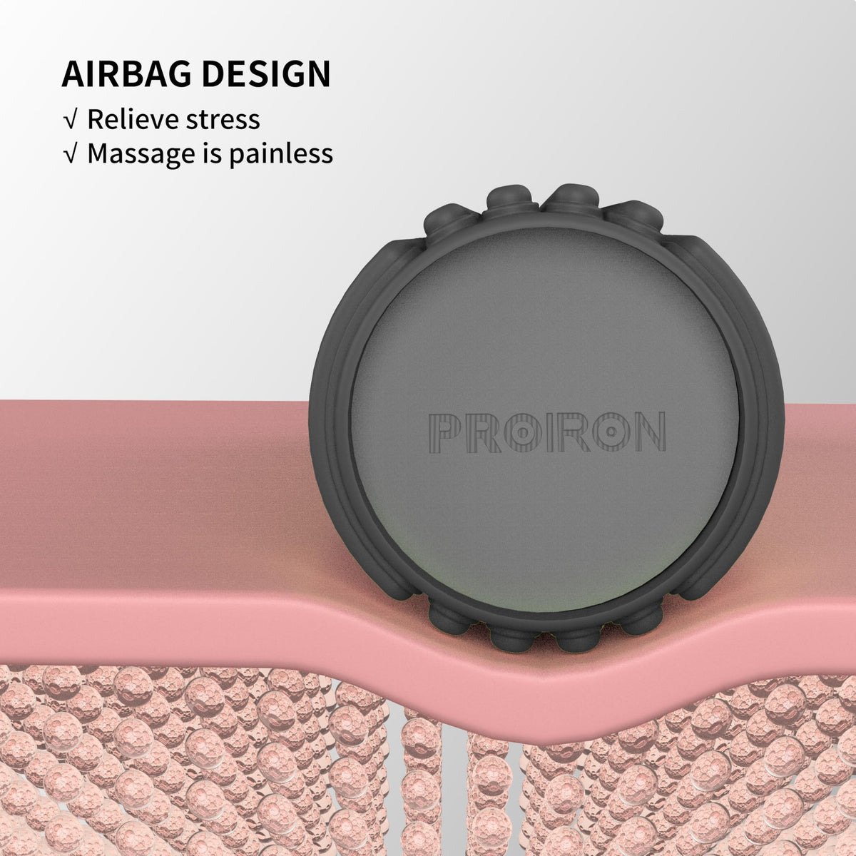 PROIRON Pink Foam Roller Medium Density Balance Trainer NEW