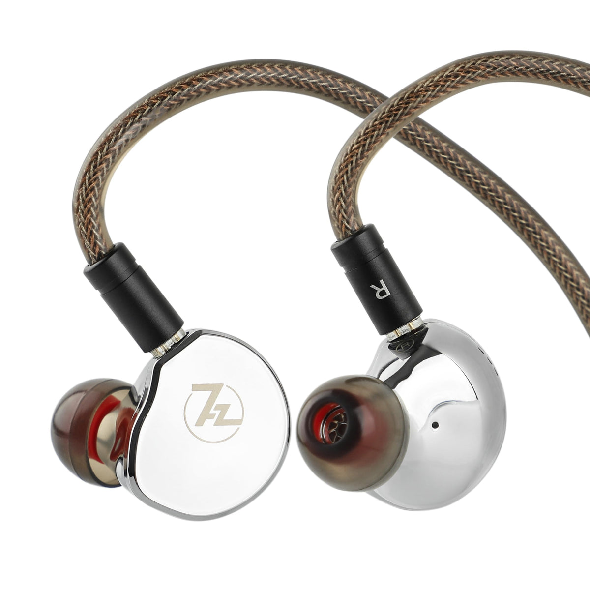 Linsoul 7Hz Diablo Silver Planar Magnetic IEM Earbuds for PA & Stage NEW