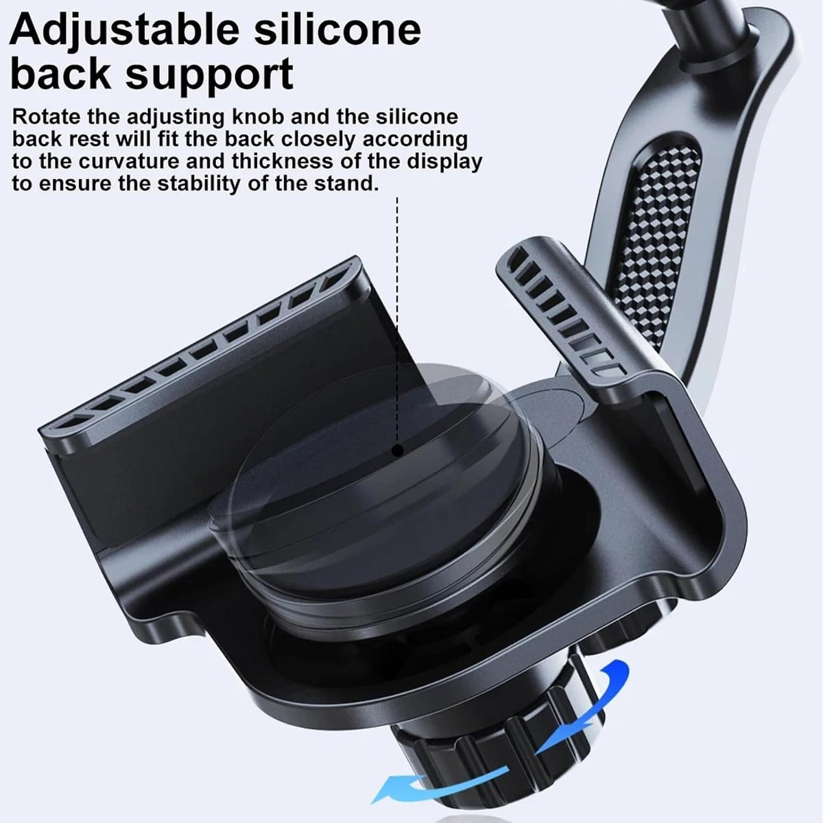 Magnetic Dash Dash-Mounted Holders Mount Phone Holder for Car - Black DEMO