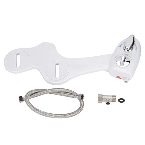 Adjustable Bidet Toilet Attachment with Dual Nozzle and Water Pressure NEW