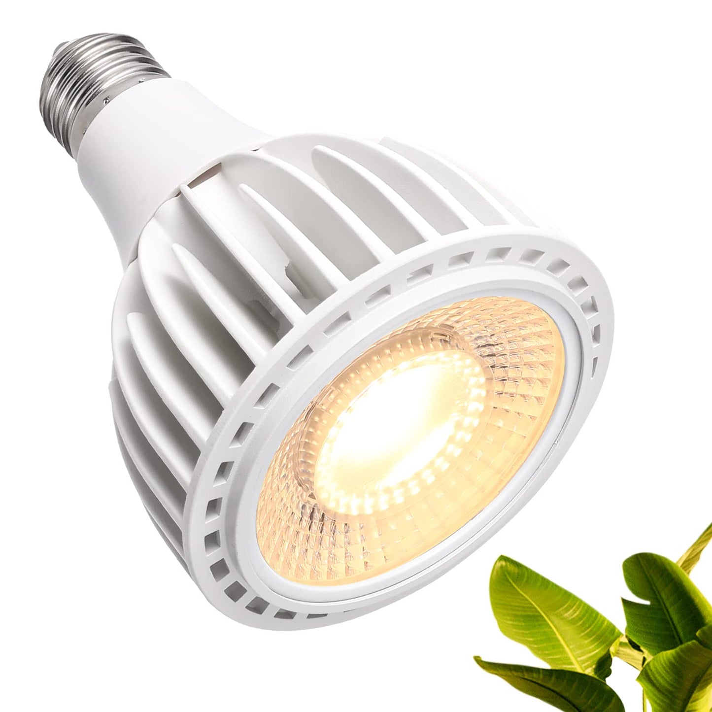 3000K LED Growing Lamps Full Spectrum Grow Light for Indoor Plants, E27 DEMO
