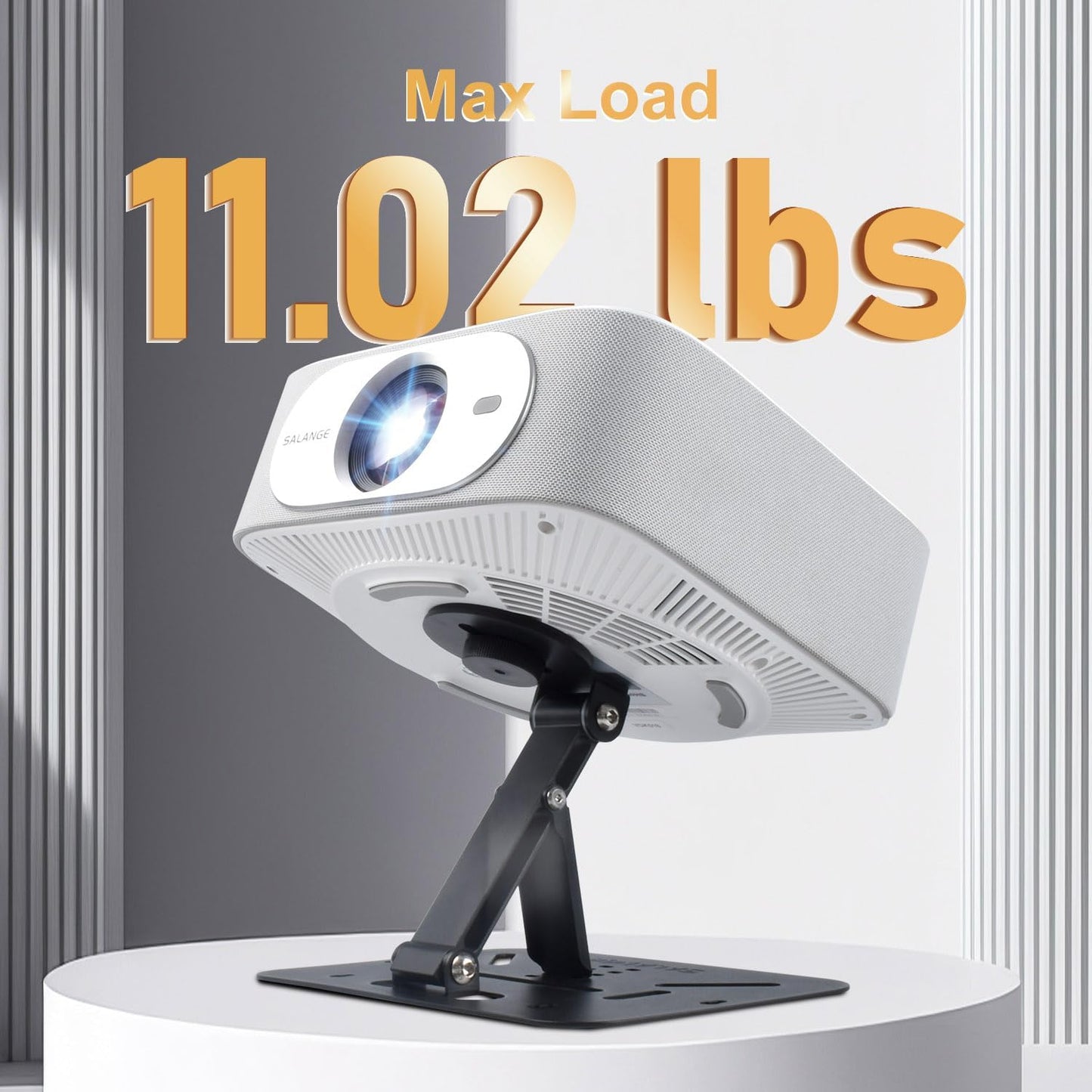 Luxury Foldable Mounts Projector Ceiling Mount Easy Setup Black NEW