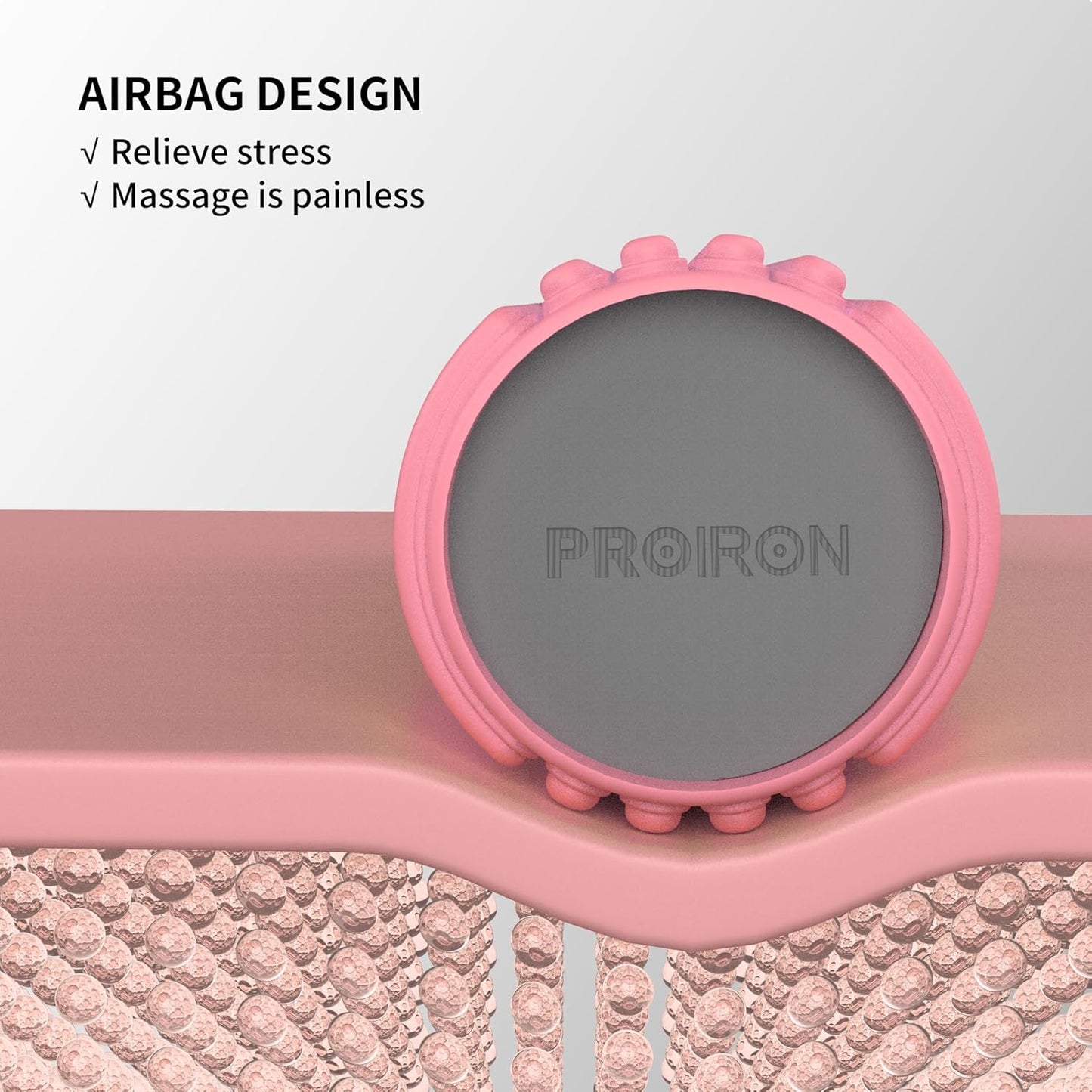 PROIRON Foam Roller Patented Medium Density Soft Touch Balance Trainer Pink NEW