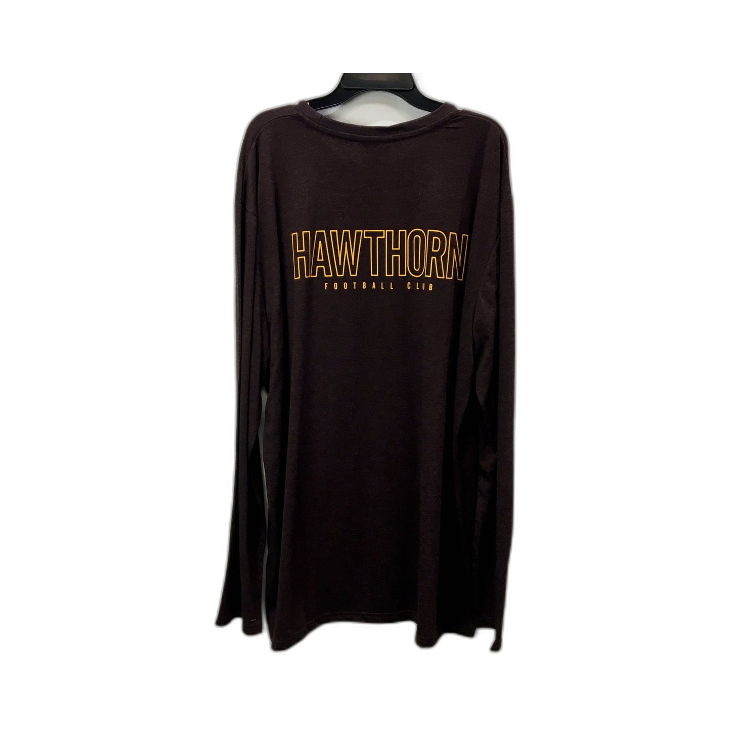 Hawthorn Football Club Mens Pullover Sweatshirt in Black 2XL Size NEW