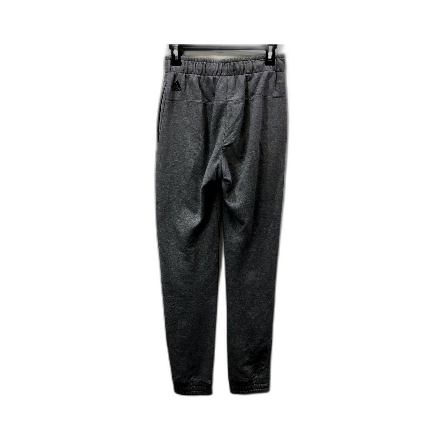 Adidas Mens Gray Sweatpants Comfortable Athletic Lounge Pants Size Small