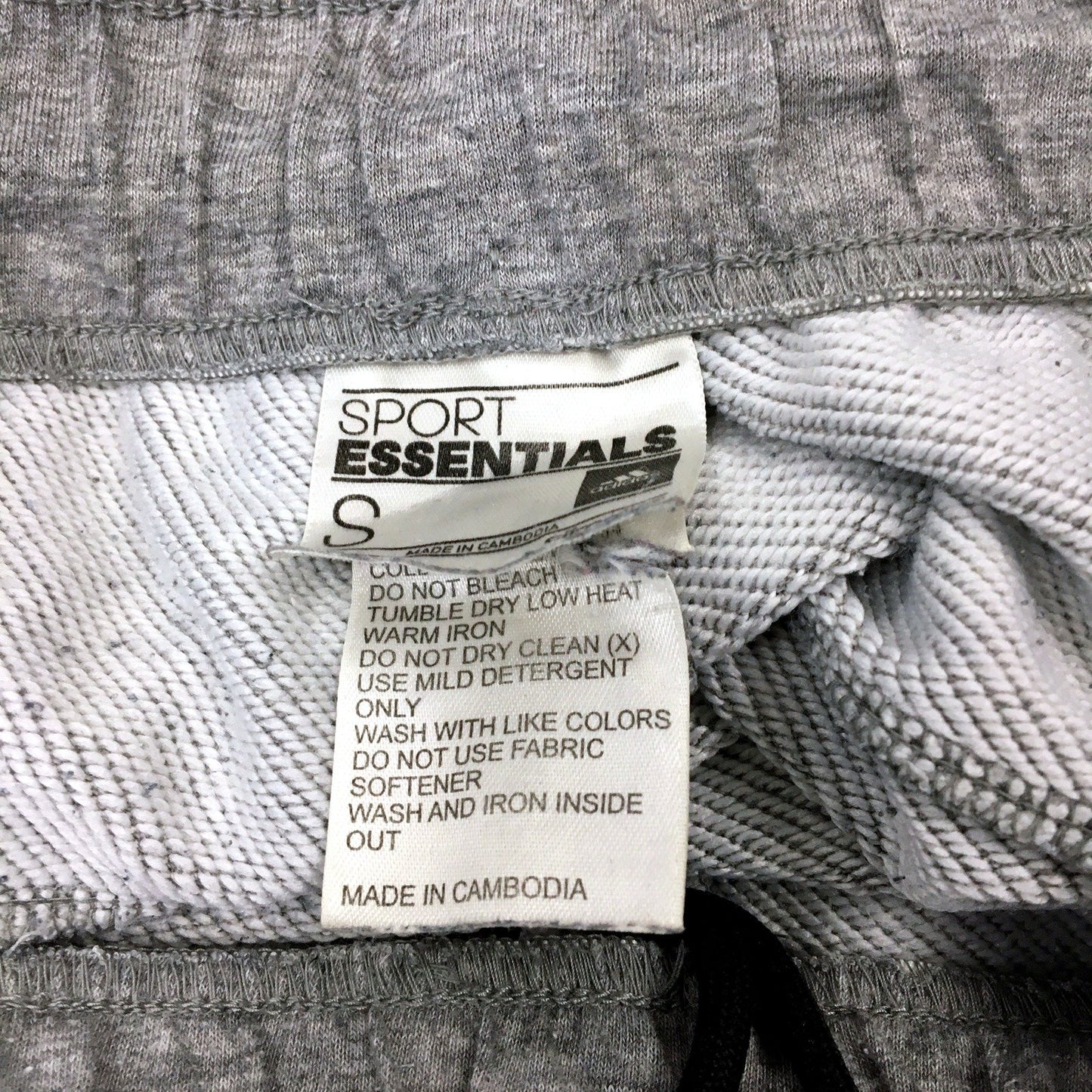 Adidas Mens Gray Sweatpants Comfortable Athletic Lounge Pants Size Small