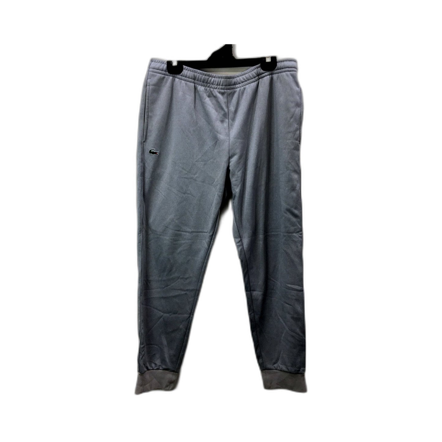 Lacoste Sport Gray Sweatpants Comfortable Casual Mens Activewear Size XL