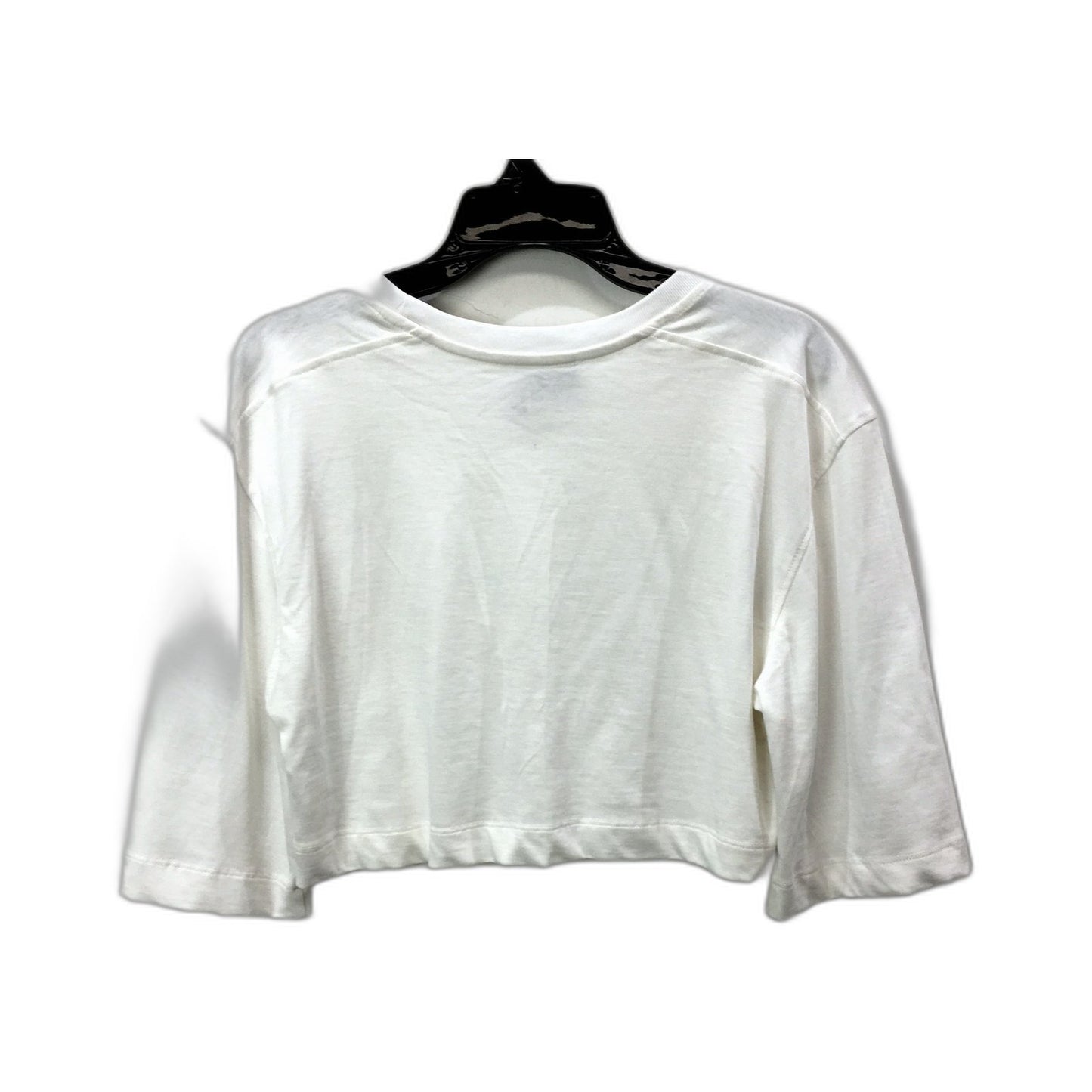 Womens Zara Cropped Sweatshirt - Soft, Comfortable, White, Small