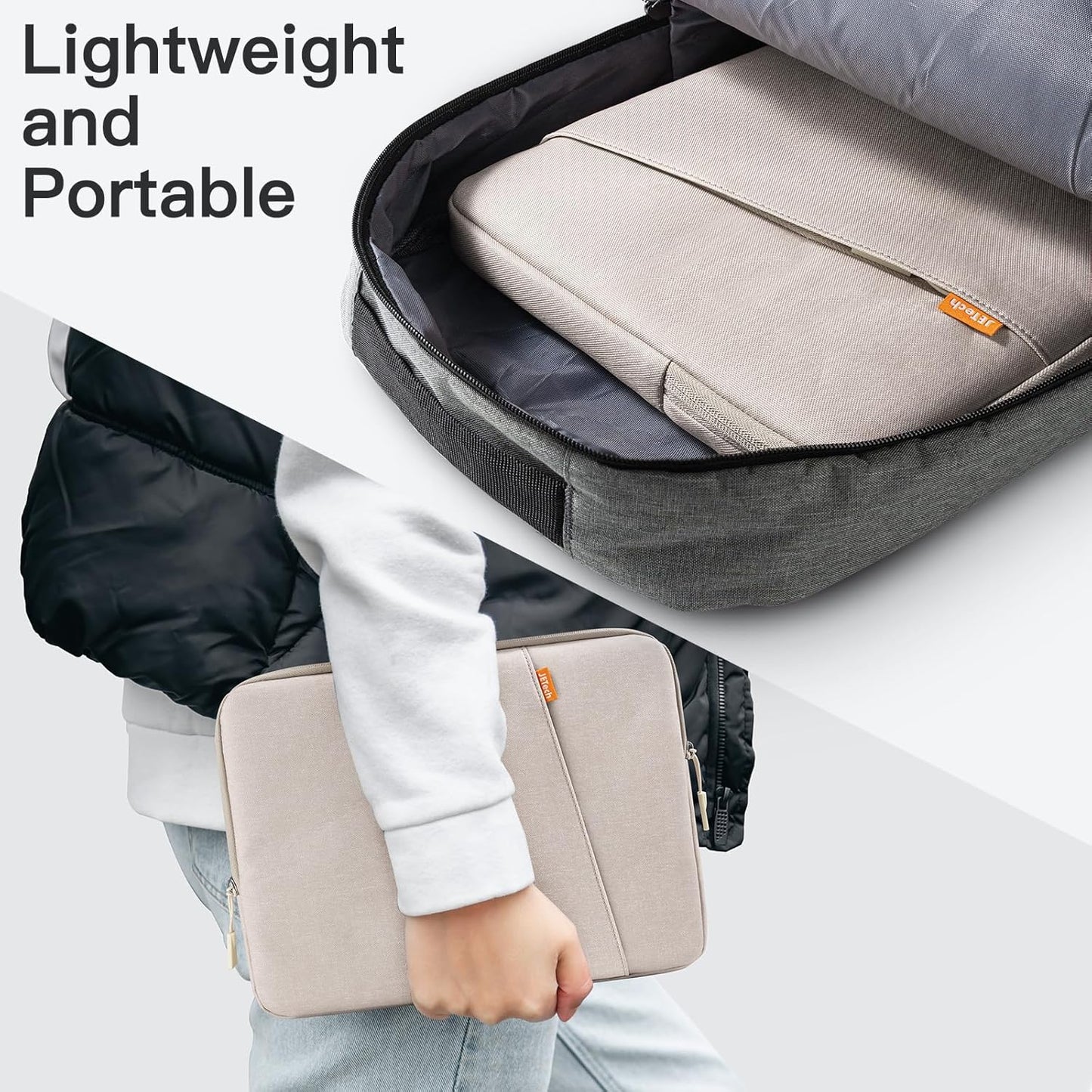 JETech 16-Inch Sleeves Waterproof Laptop Sleeve Bag for MacBook Pro in NEW