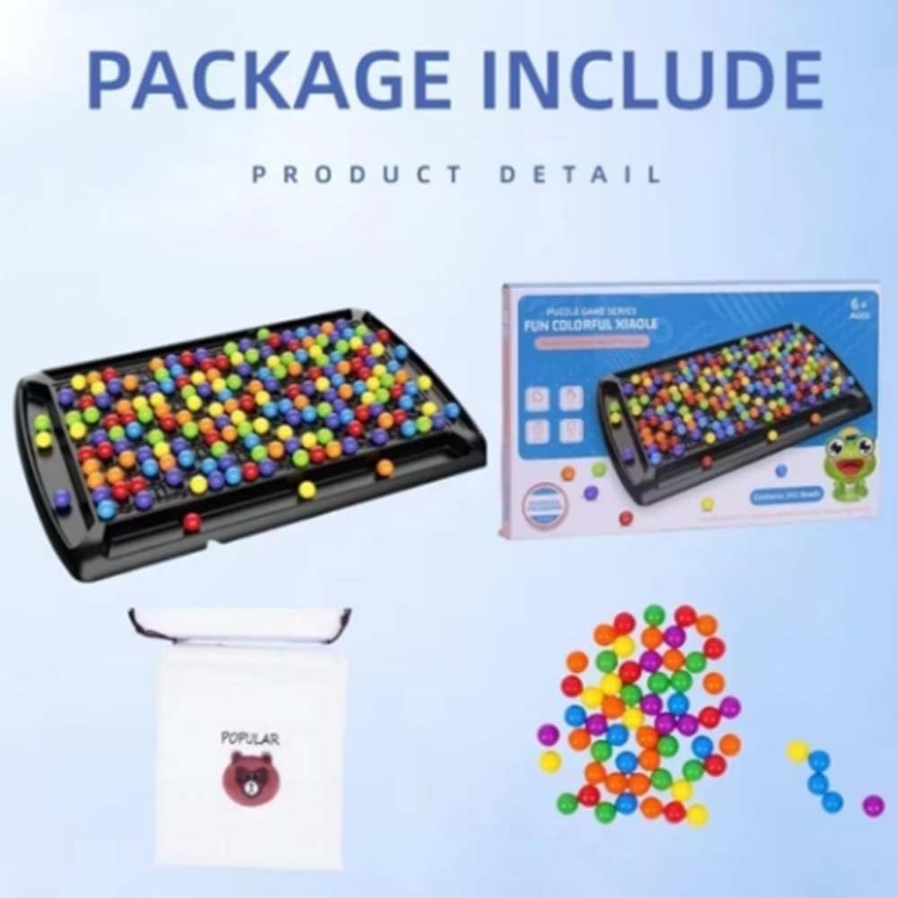 DWYYWSM Rainbow Puzzle Chess 241 Ball Elimination Game Parent-Child NEW