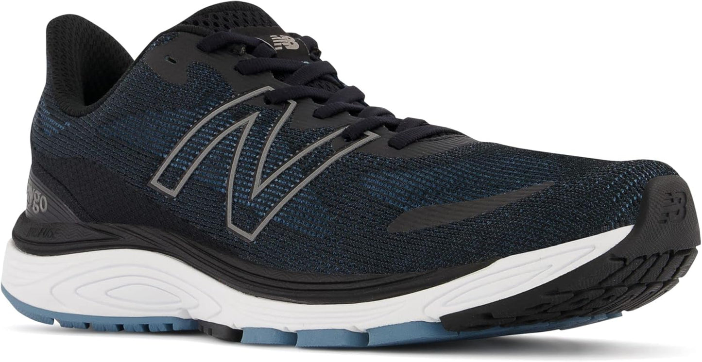 New Balance Mesh Design Blue Black Running Sneakers Mens US 8 NEW