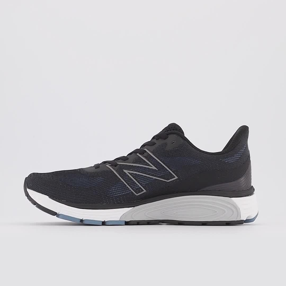 New Balance Mesh Design Blue Black Running Sneakers Mens US 8 NEW