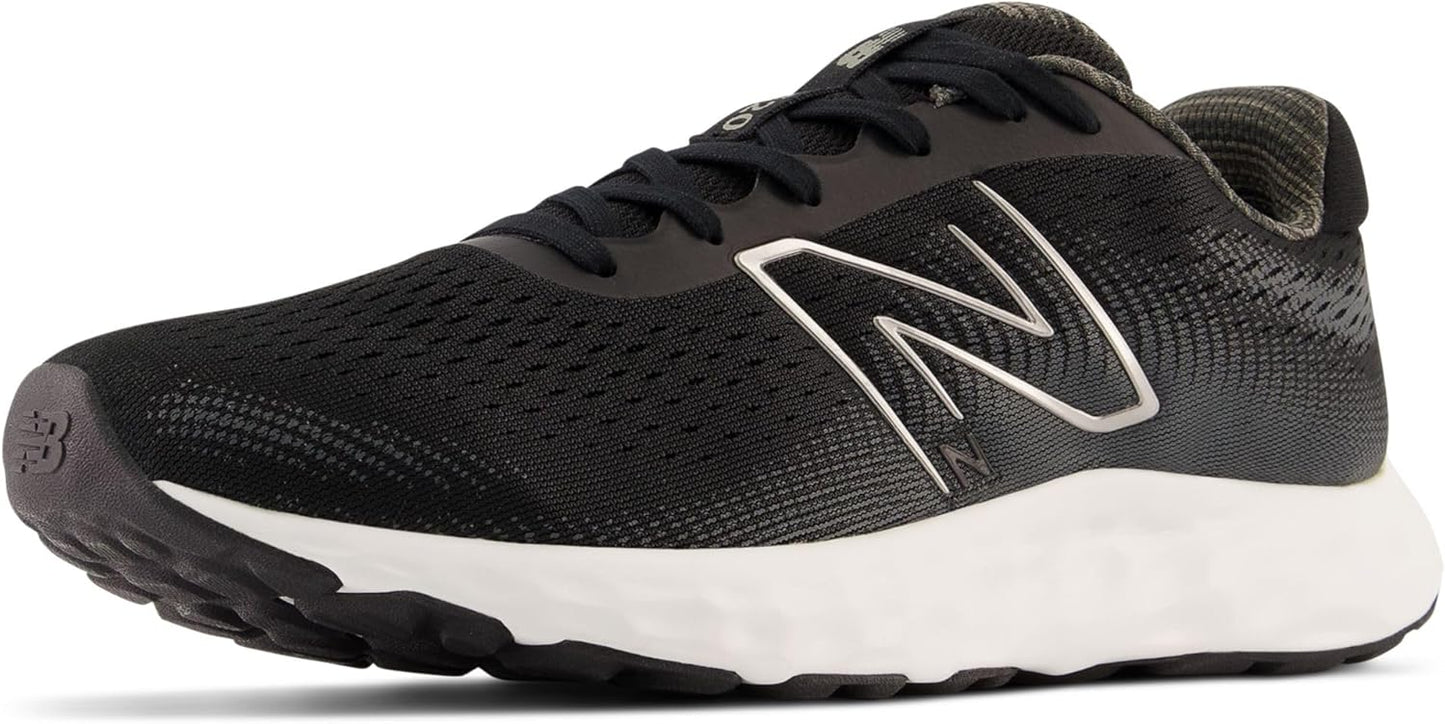 New Balance Men 520V8 Black Grey Running Sport US 12 WIDE Fit EUR 46.5 NEW