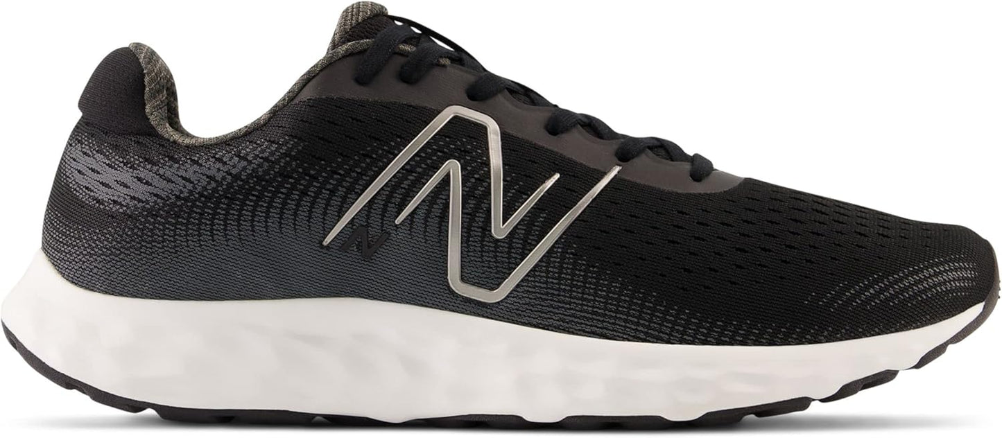 New Balance Men 520V8 Black Grey Running Sport US 12 WIDE Fit EUR 46.5 NEW